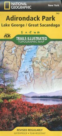 Adiroindack Park: Lake George/Great Sacandaga Topographic Map